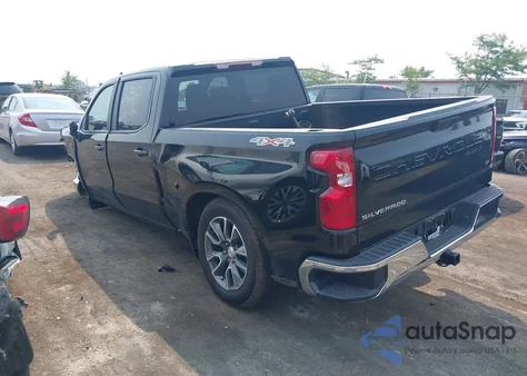 2025 Chevrolet Silverado 1500 4Wd Short Bed Lt With 2Fl из США, поврежденный, VIN 1GCPKKEK4SZ245106